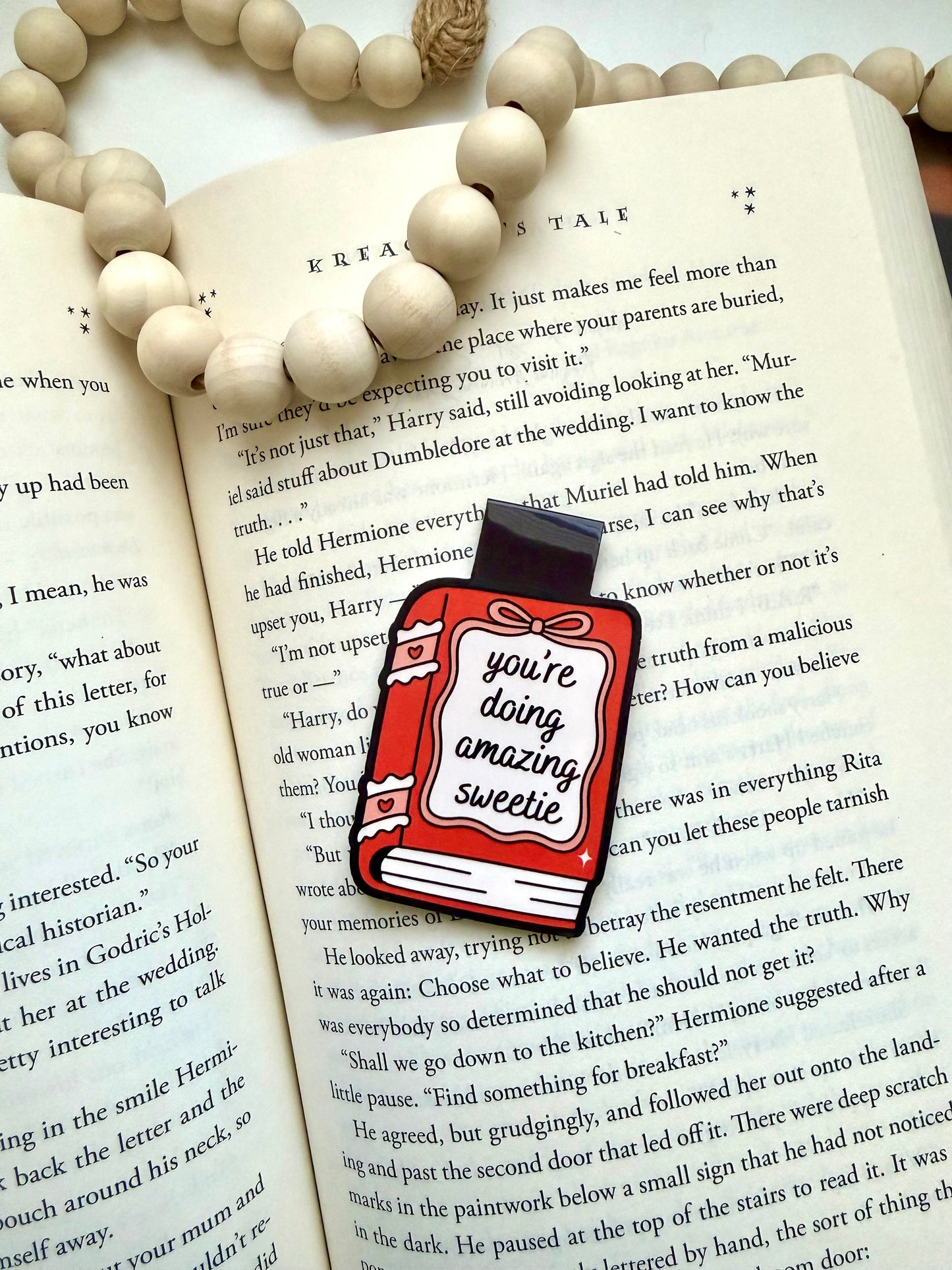 You’re amazing magnetic bookmark