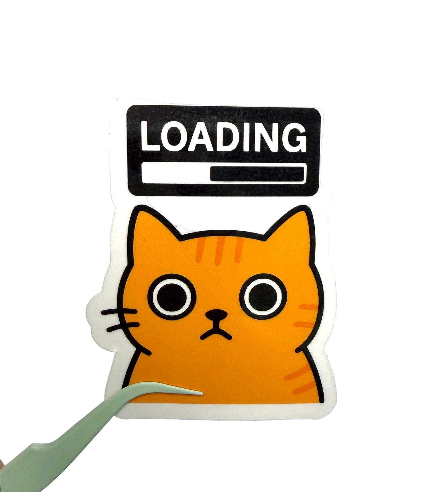 Loading sticker