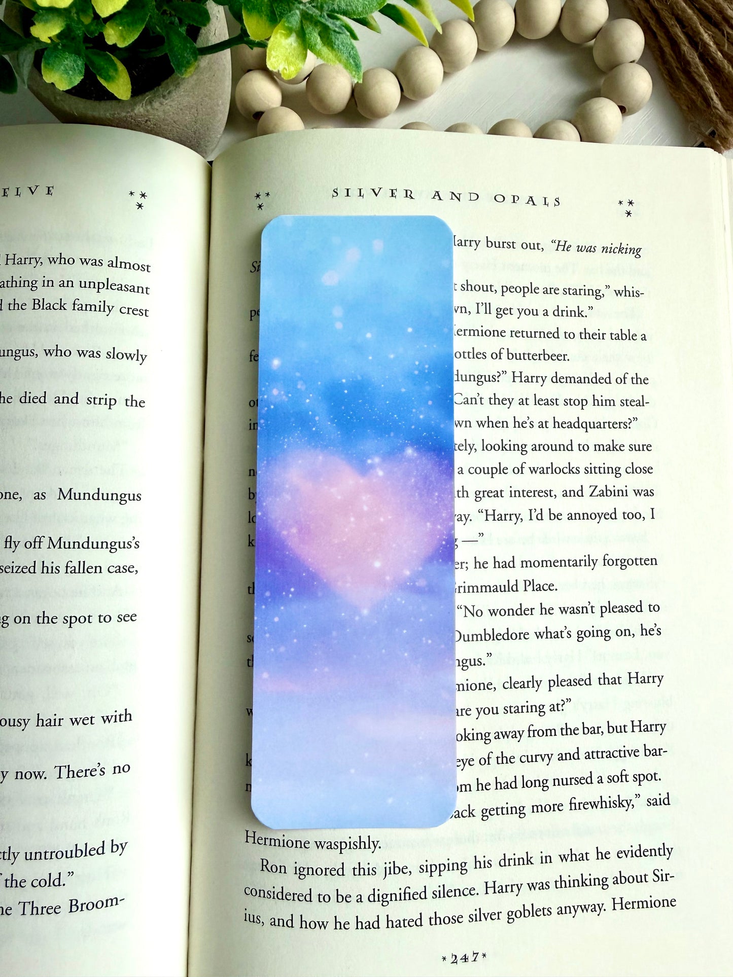 Galaxy daydream bookmark