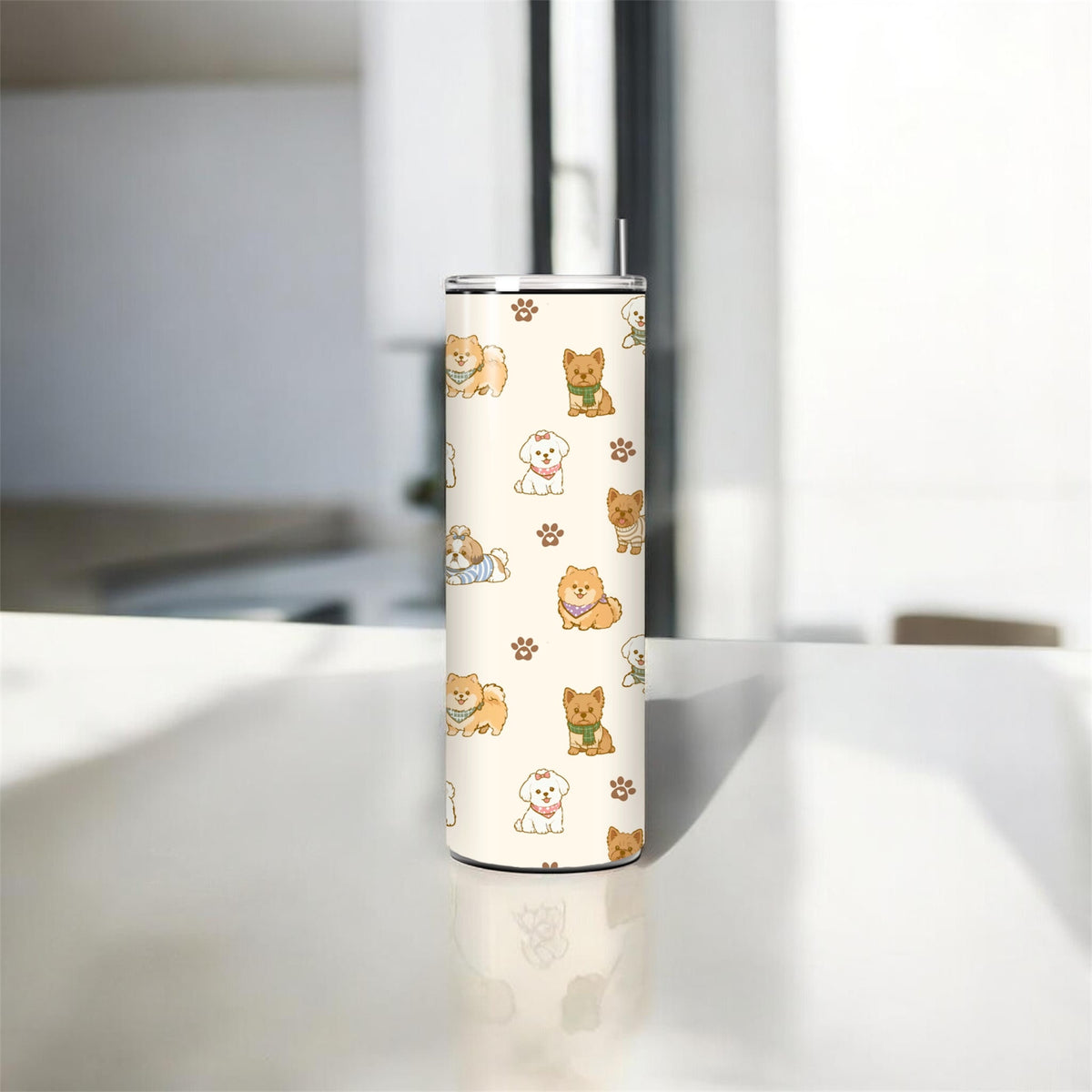 Paws and cuddles tumbler