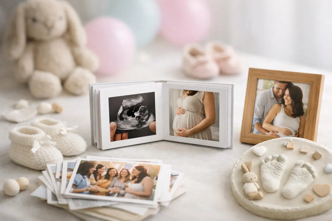 Baby Shower Photo Keepsakes to Treasure
