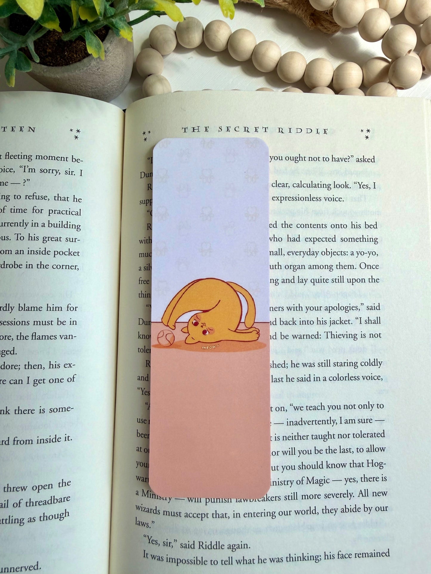 Meow bookmark