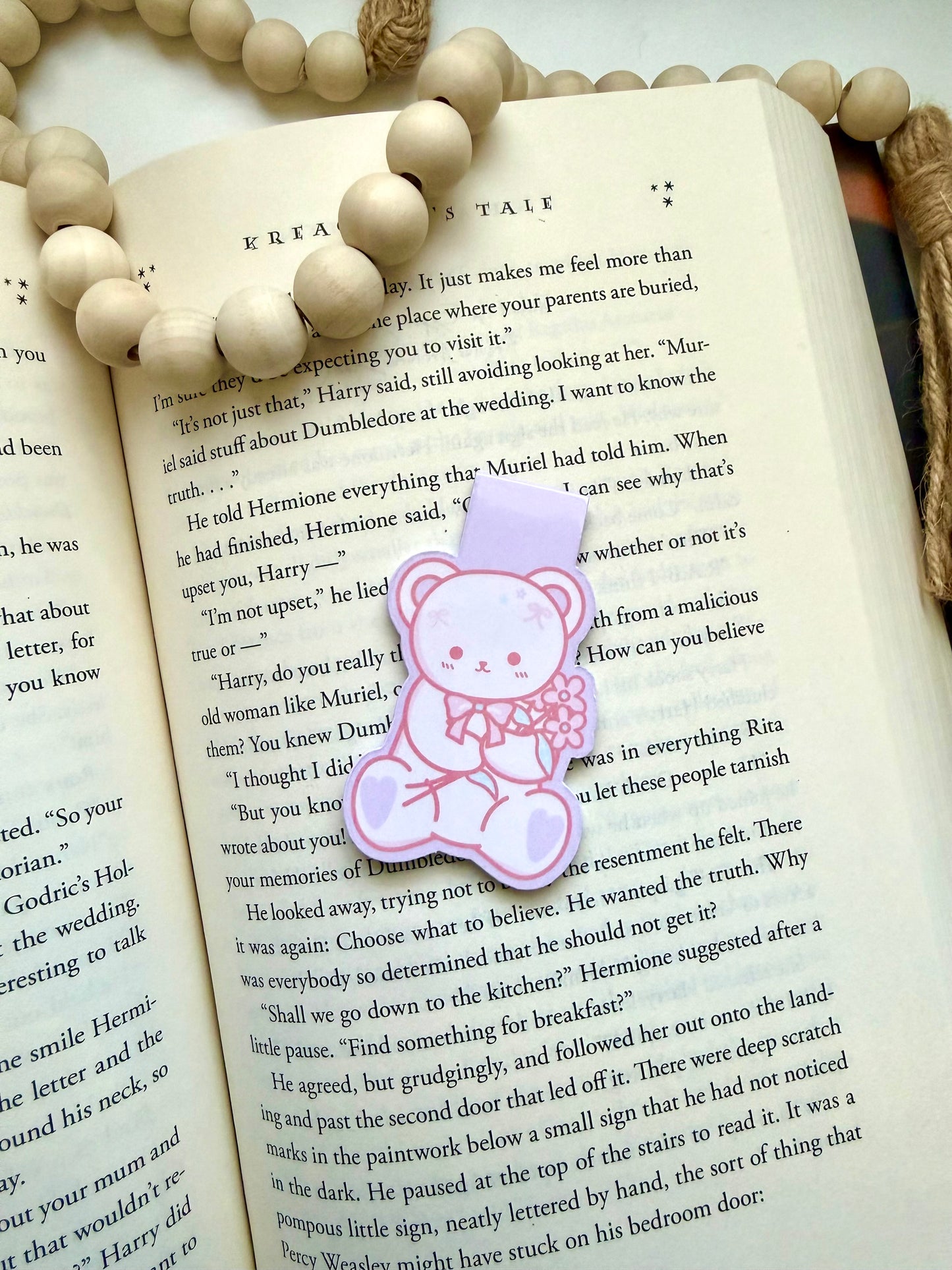 Gummy bear magnetic bookmark