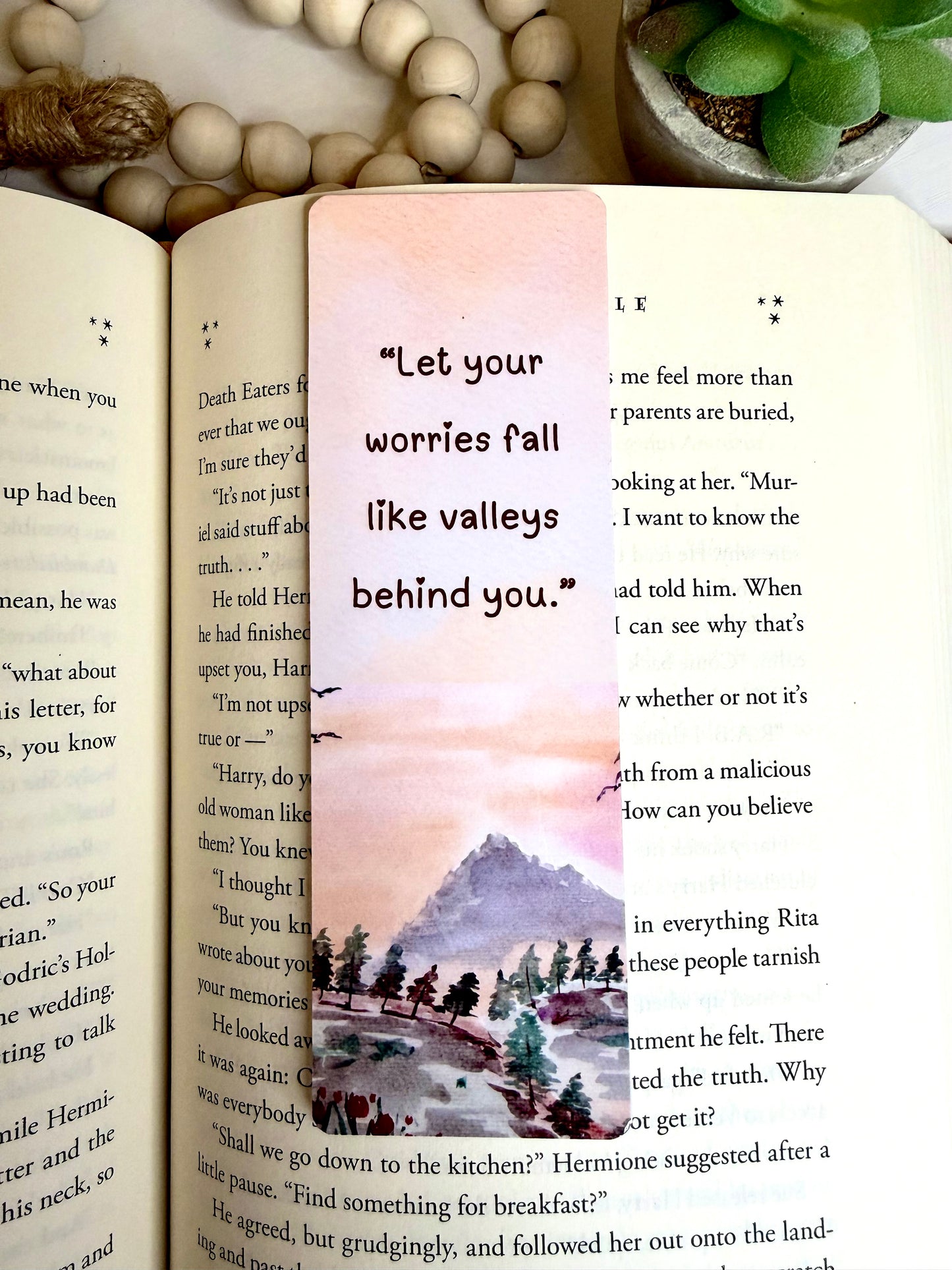 Valley behind you bookmark