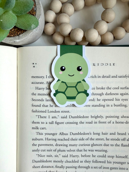 Little turtle magnetic bookmark