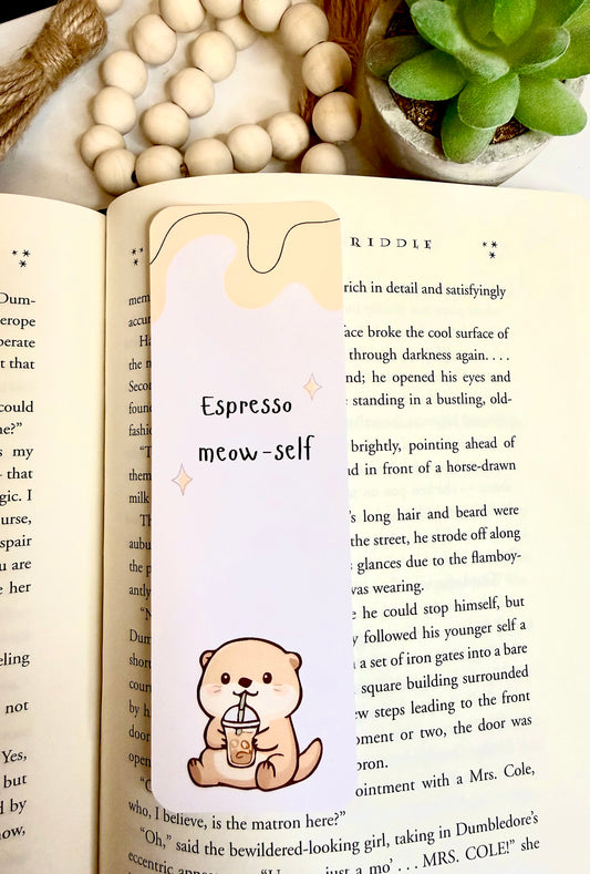 Espresso meow-self bookmark
