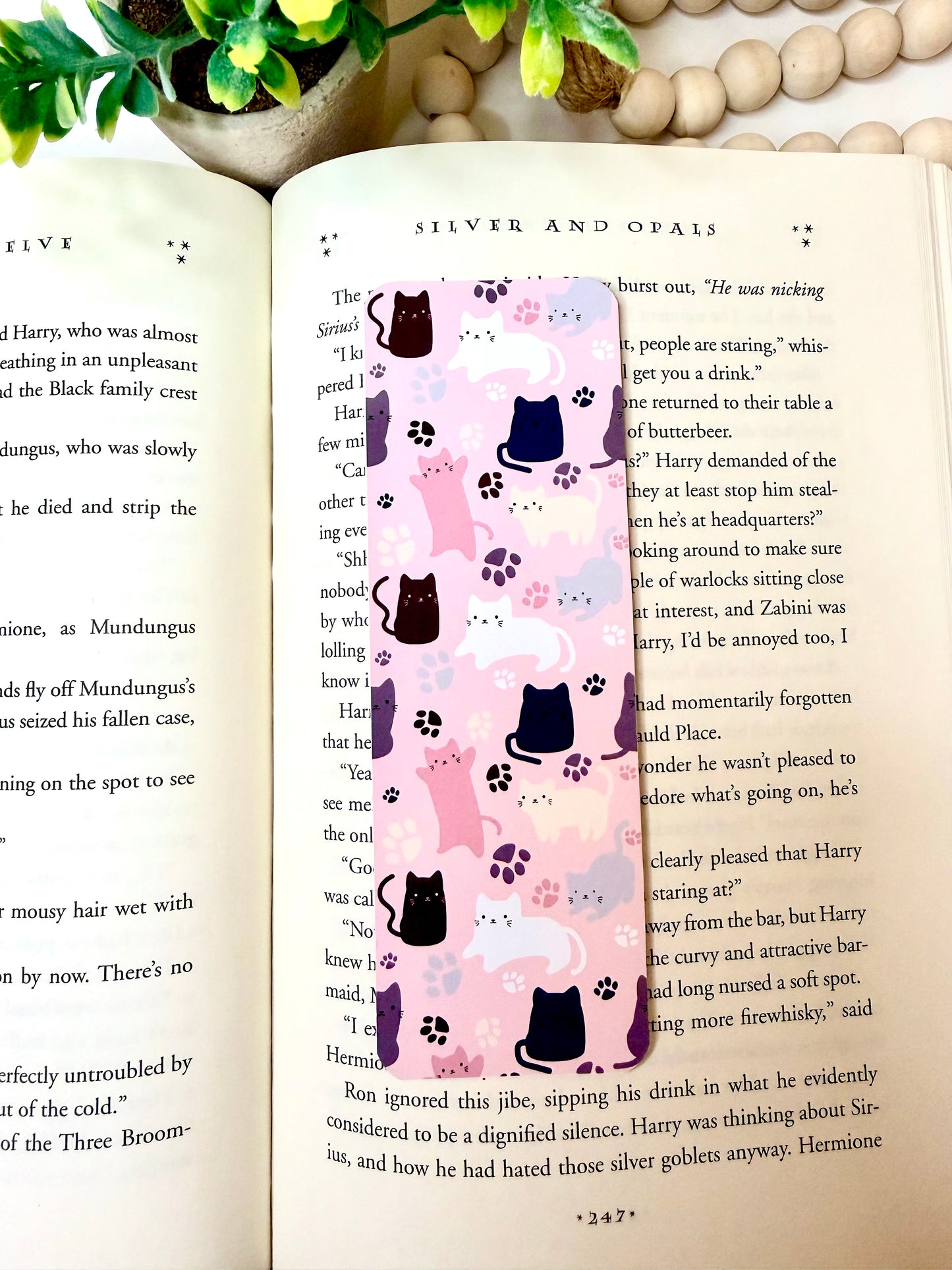 Purrfect Pastel Cats bookmark