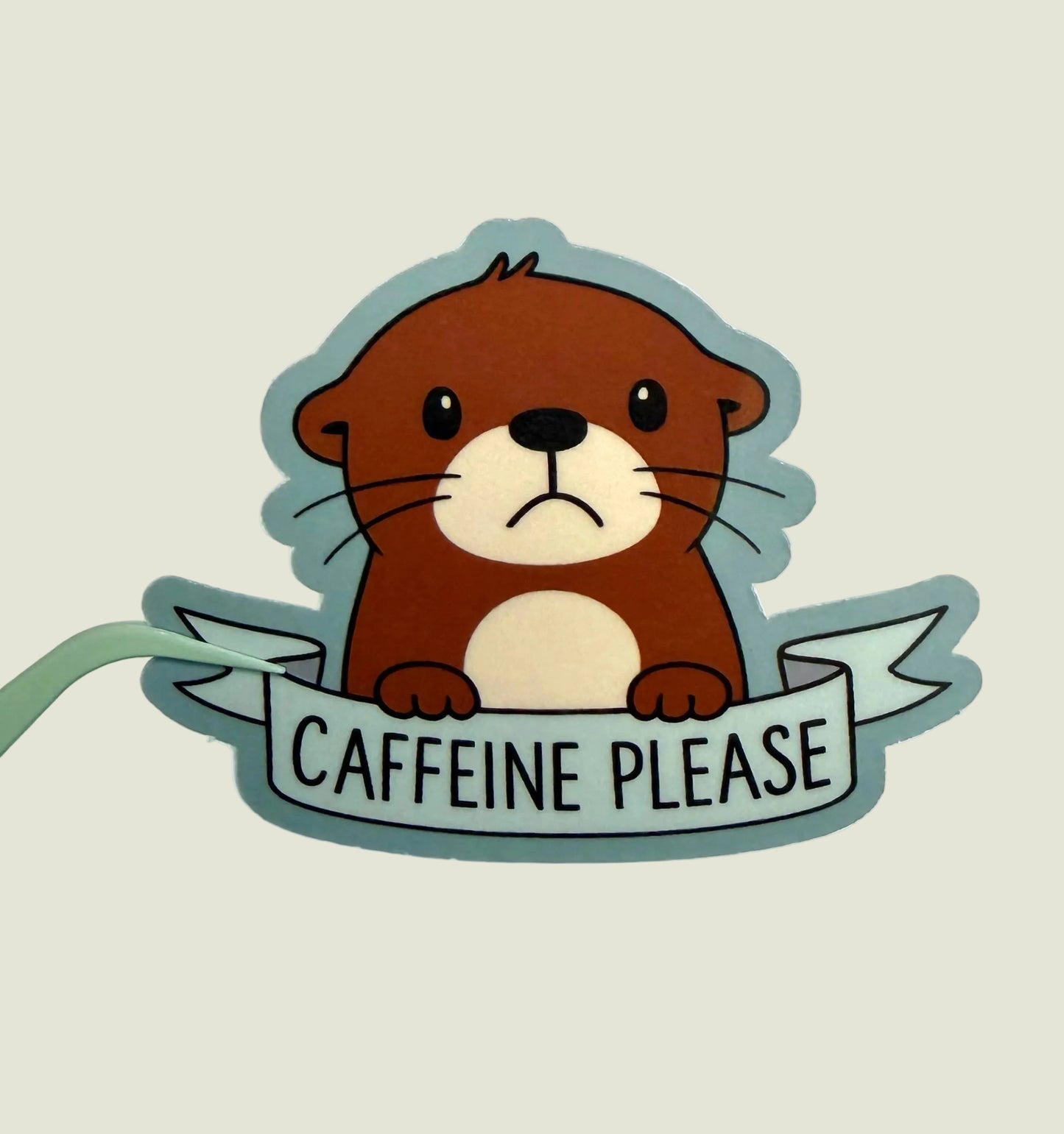 Caffeine please sticker