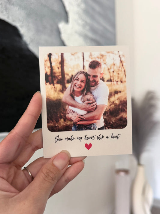 Personalized photo magnet