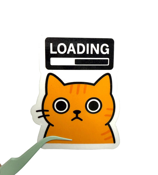 Loading sticker