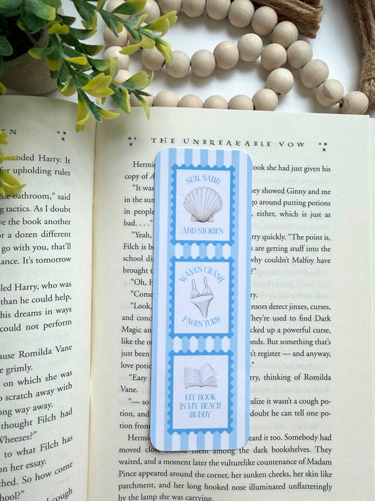 Book is my buddy bookmark