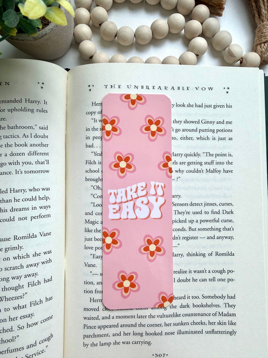 Take it easy bookmark