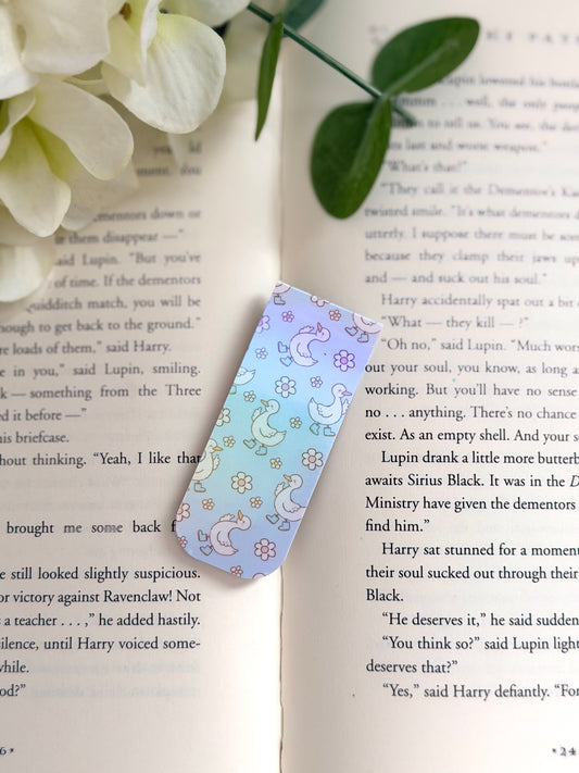 Daisy Goose holo magnetic bookmark