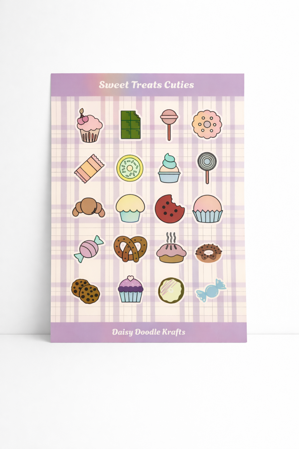 Sweet Treats Cuties sticker sheet