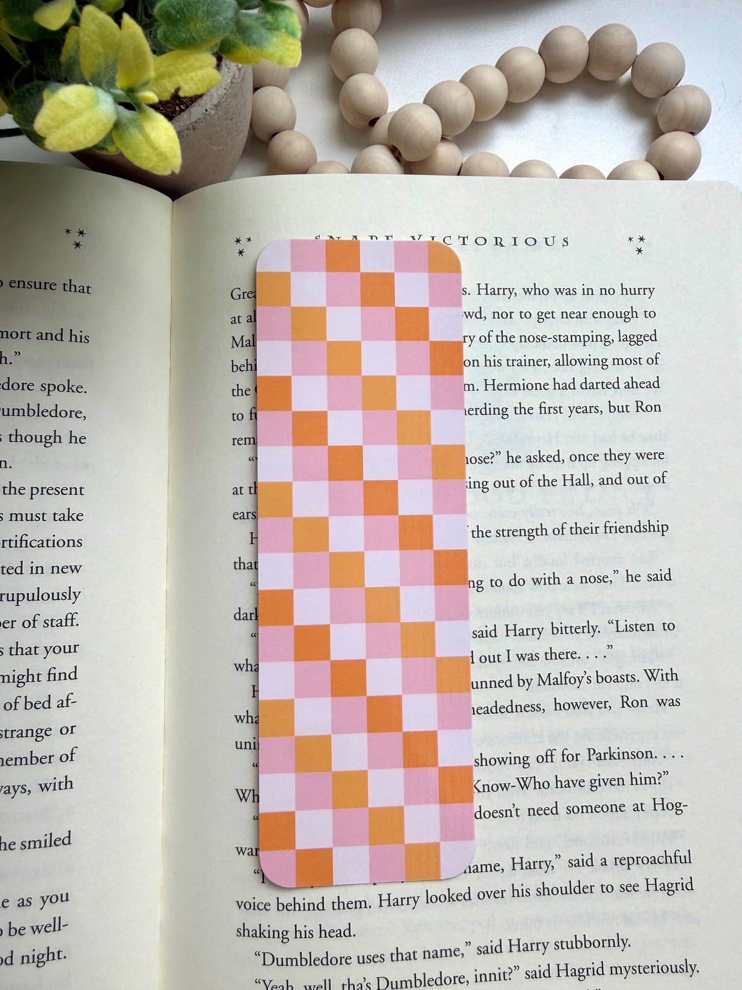 Checkers bookmark