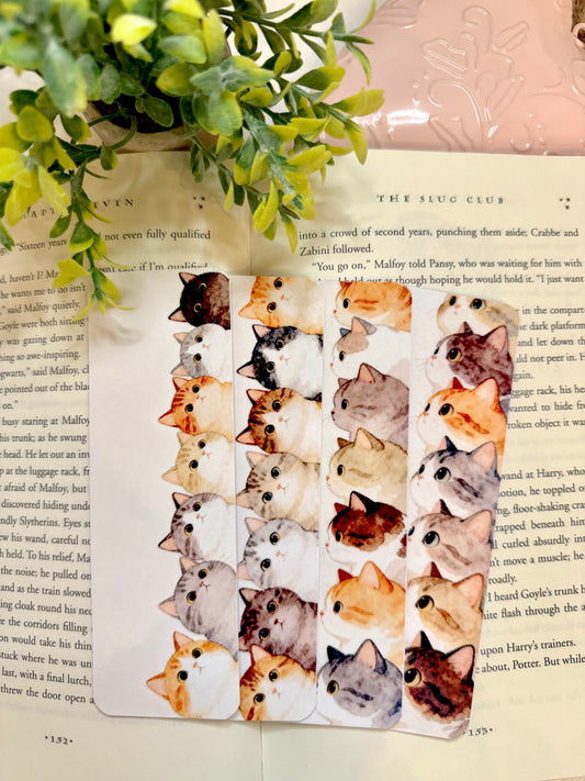 Peekaboo Kitty set bookmark