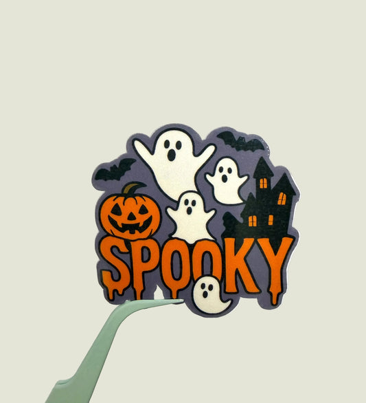 Spooky sticker