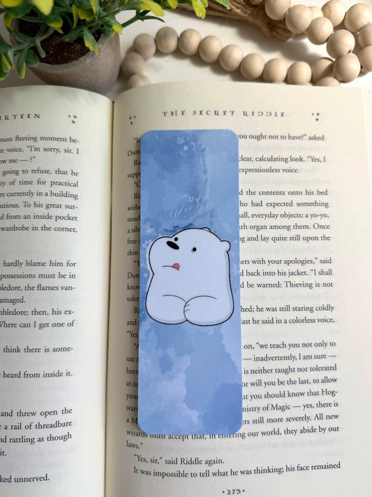 Dreamy Polar Bear bookmark