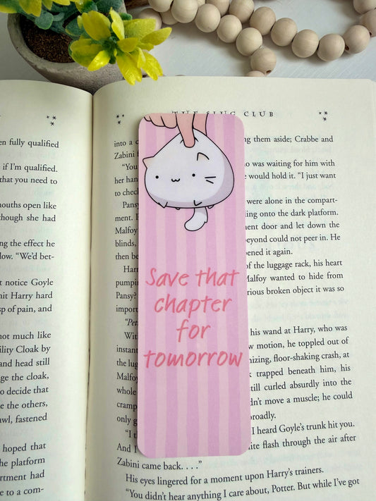 Save for tomorrow bookmark