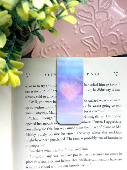 Galaxy Daydream holographic magnetic bookmark
