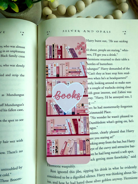 Bookshelf bookmark