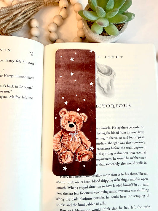Teddy bear bookmark
