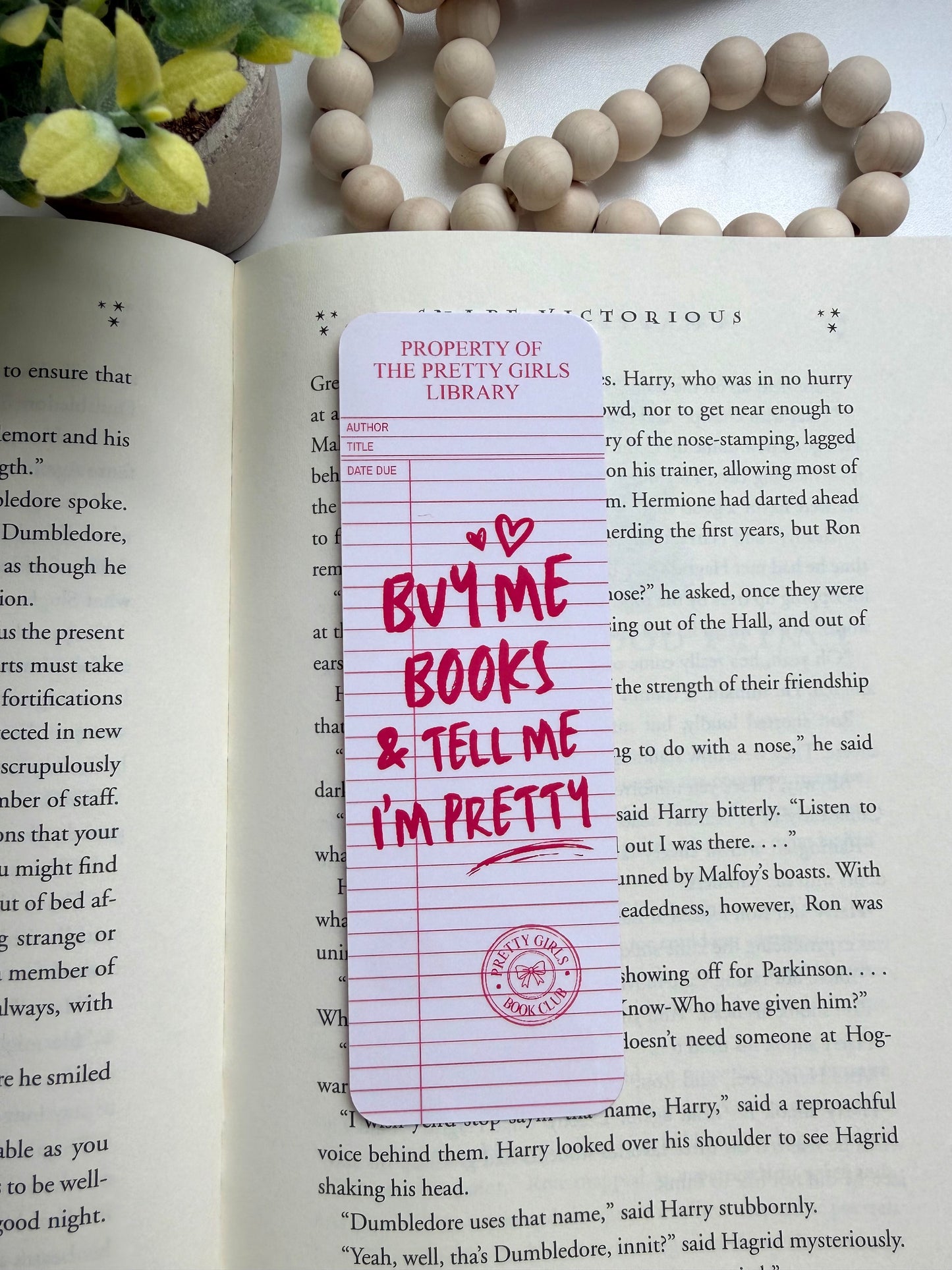 Buy me books bookmark