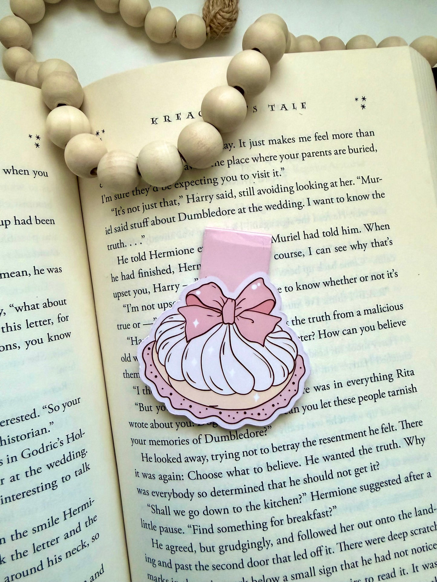 Sweetie pie magnetic bookmark