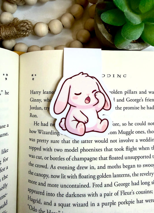 Little bunny magnetic bookmark