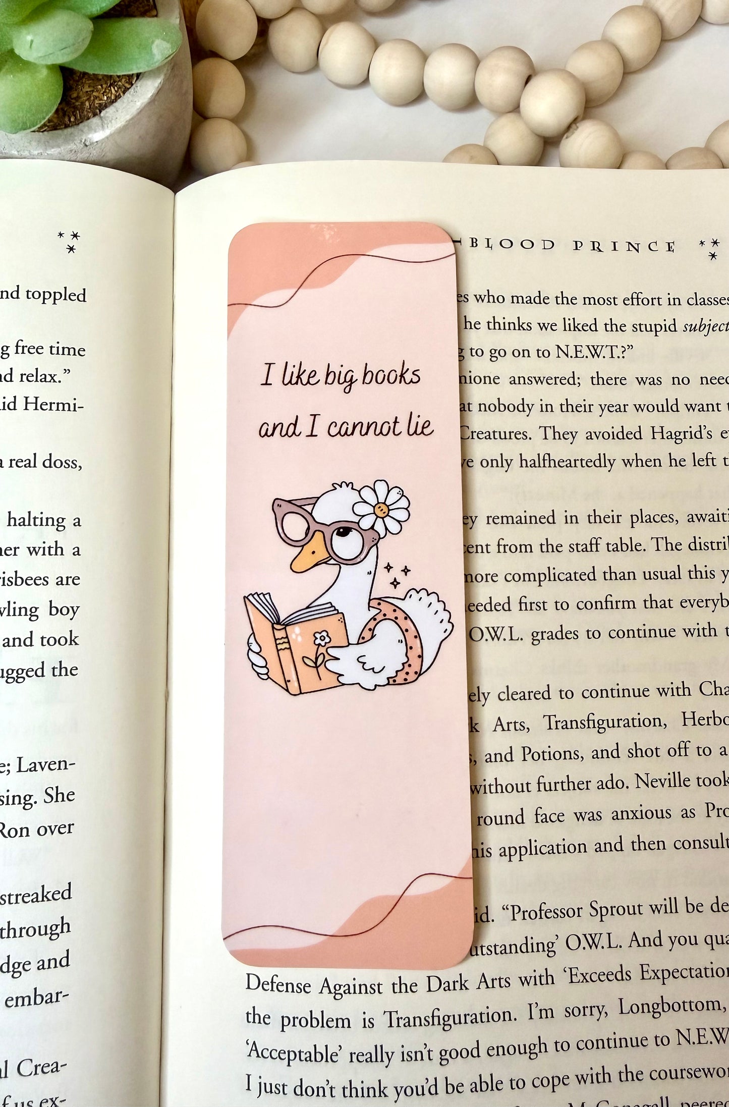 I like big books bookmark