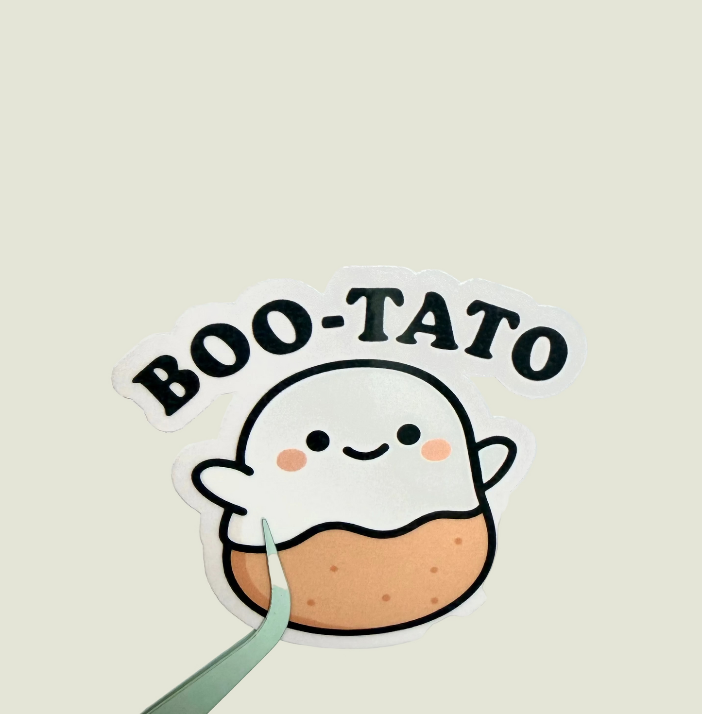 Boo-tato sticker