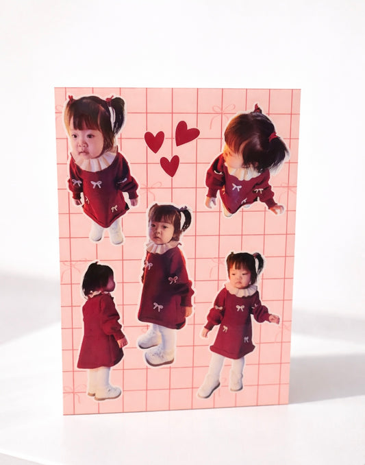 Custom sticker sheet