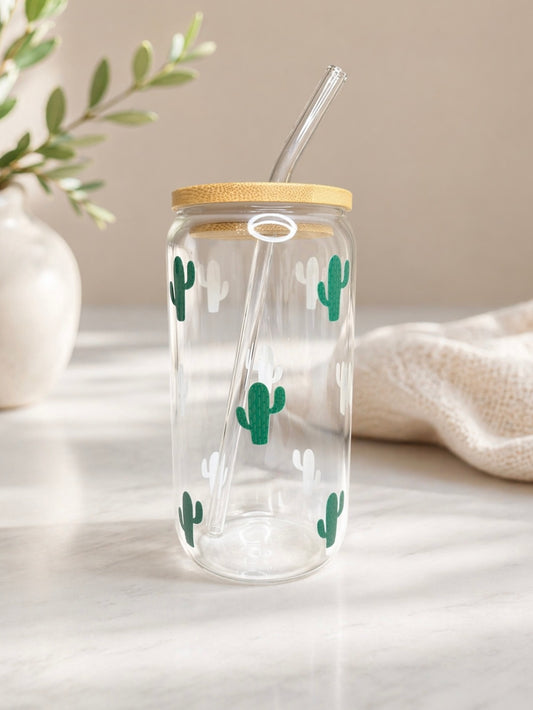 Cactus cutie glasscup