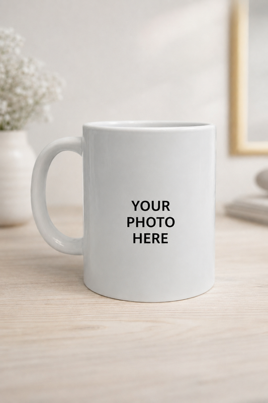 Customizable mug (front and back)
