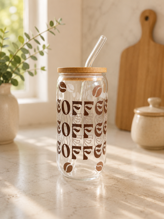 Coffee glass can