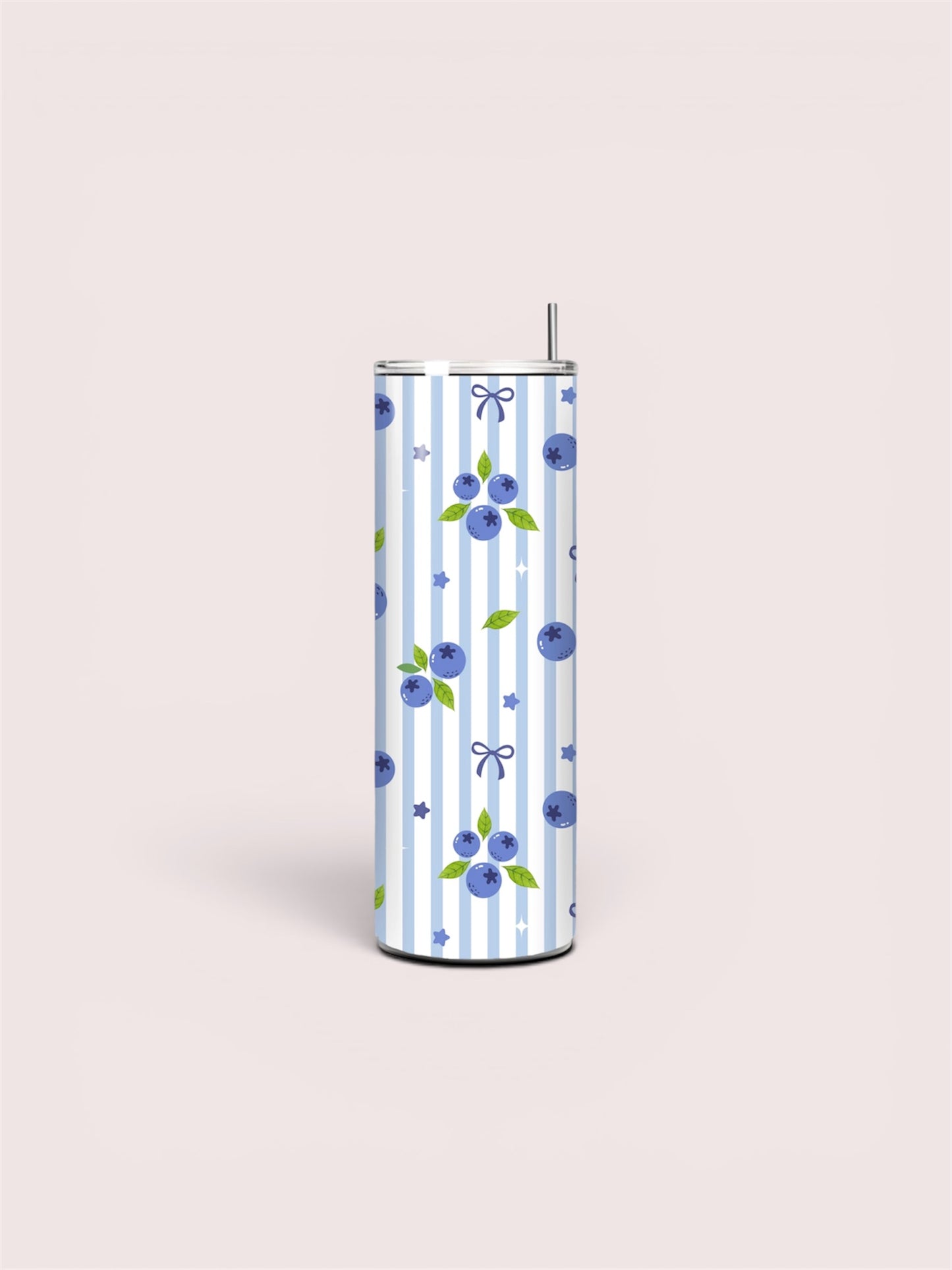 Blueberry cottage tumbler