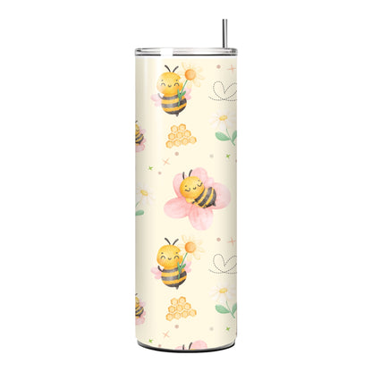 Blooming bees tumbler