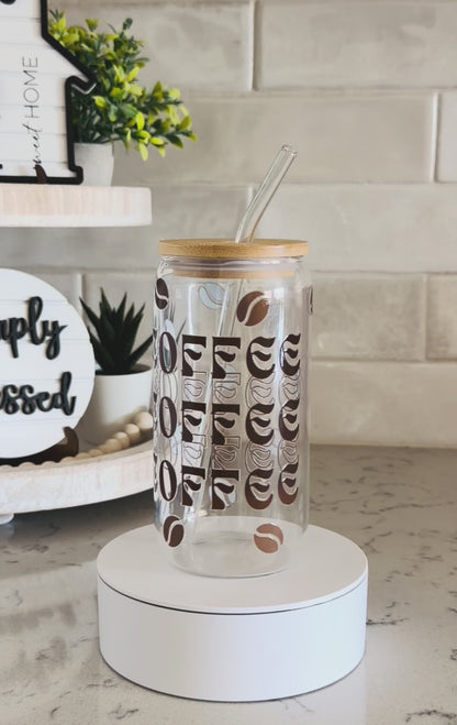 Coffee glass can